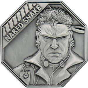 Metal Gear Solid Delta: Snake Eater - Limited Edition Coin - Naked Snake